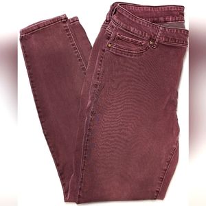 Maurices Dusty Rose Jeggings Large Long